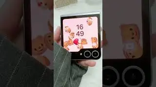 Samsung Galaxy Z Flip 6 - Unboxing & Eindrücke😲IP48 Wassergeschützt  #flip6 #samsung #shorts