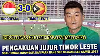 🔴 Alhamdulilah LOLOS SEMIFINAL !! Menang 3-0 Hasil Timnas Indonesia !! & Pengakuan JUJUR Timor Leste