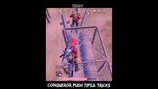 Conquerer Push tips & tricks must follow this unique trick... #shorts#short#bgmi#pubgmobile