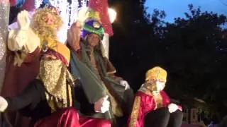 Cabalgata de los Reyes Magos de Pontedeume. Enero 2015.