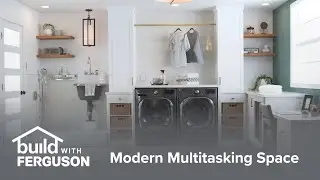 The Design Elements of a Modern Multitasking Laundry Room