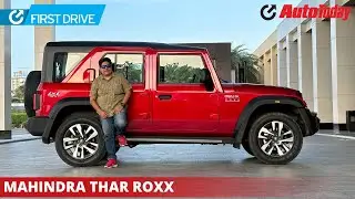 Mahindra Thar Roxx Review | First Drive