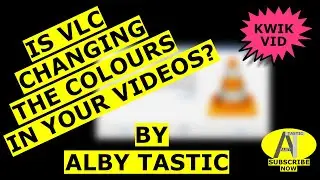 Problems with VLC Media Player - all my colours are reversed!