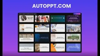 Welcome to Autoppt: the most complete AI slides generator tool.