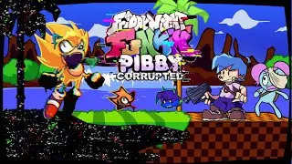 Pibby corrupted Friday Night Funkin' VZ Super Sonic Saves