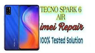 Techno spark 6air imei repair