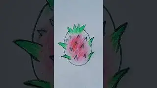How To Draw Dragon Fruit | 