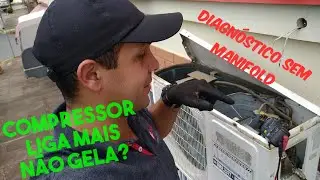 Compressor liga mais não gela? Diagnóstico simples, rápido e sem necessidade de manifold