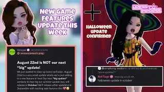 NEW DTI UPDATE IN 2 DAYS! AND HALLOWEEN UPDATE CONFIRMED IN ROBLOX DRESS TO IMPRESS! #dresstoimpress