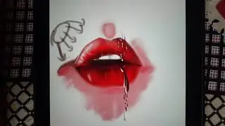 procreate Tutorial lips drawing for beginners