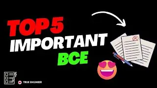 Top 5 Important Questions Basic Computer Engineering | True Engineer