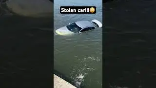 Found a Stolen Car while fishing!