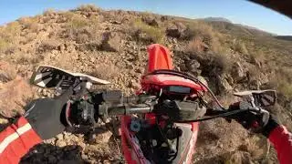 Desert Trail Riding A 2024 Beta 300 RR