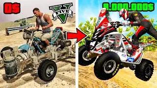 PASO de PILOTO de MOTO 4x4 POBRE a MILLONARIO en GTA 5!