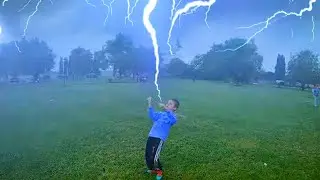 he thinks he can control lightning strike..
