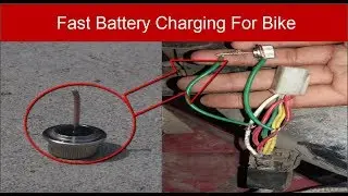 Increase Battery Charging Speed of Bike Using Alternator Diode