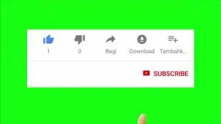 Subscribe, Like & Bell Icon Intros Green screen | No Copyright | Subscribe Button Green Screen
