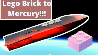 I Used A KSP STARSHIP to send a LEGO BRICK to MERCURY | KSP | 100 Subs before week ends!!!