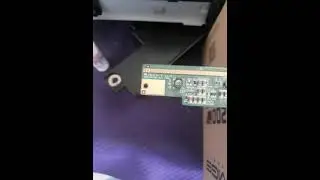 trocando a régua da tela da TV