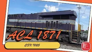 CSX Freight Train I025 from 7/12/2024 With Heritage Unit 1871 Atlantic Coast Line