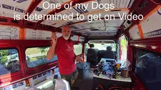 Big Red Van Build Exterior Lighting Day 33-34
