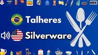 Faça ISSO Para APRENDER TODO O VOCABULÁRIO DE COZINHA Em Inglês Em 8 MINUTOS! Aula De Inglês Básico