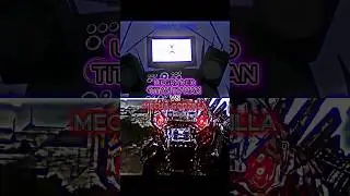 Mecha-Godzilla vs Upgraded Titan Tv man 
