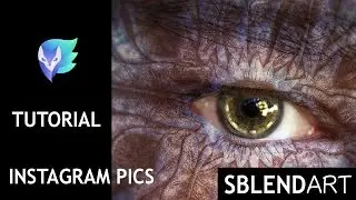 enlight photo editor: how to use the mixer tool to create an alien look