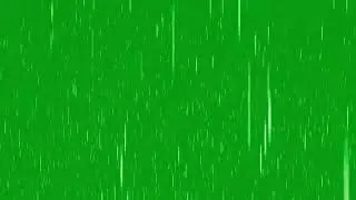 4K Rain Effect Green Screen with Sound Effects | No Copyright