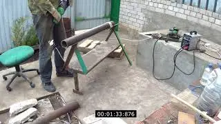 Сварные козлы своими руками