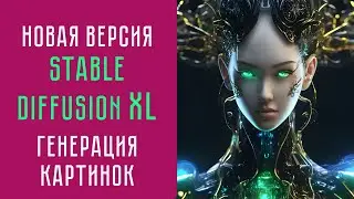 Генерация картинок в нейросети stable diffusion xl через сервис playgroundai. Бесплатно