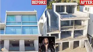 Jumba la kifahari la KANYE alilonunua kwa Bilioni 155 na kuliharibu, aliuza kwa hasara ya Bilioni 56