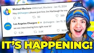 The Chargers Have Commenced Operation Harbaugh.