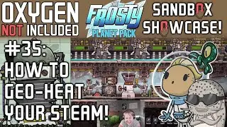 How To Generate Over 18 kW of Steam Power With The Geothermal Power Plant! Sandbox Showcase #35