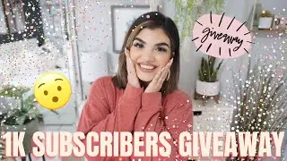 [CLOSED] 1K SUBSCRIBERS GIVEAWAY! Just a small token of appreciation ♥️