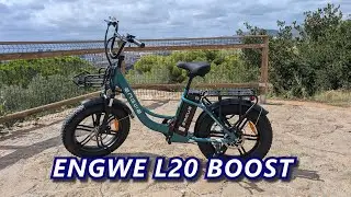ENGWE P20 Boost: Bicicleta FAT con 125 Km de autonomía