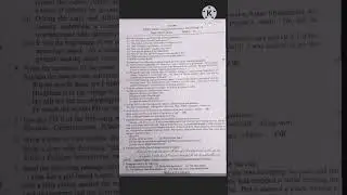 9th class Evening  papers ( English ).....
