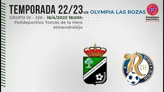Jornada 26-   Extremadura Femenino vs Olympia las Rozas