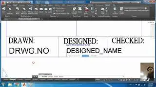 how to create attributes in autocad PART 1