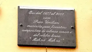 The Unveiling of the Piero Umiliani Commemorative Plaque
