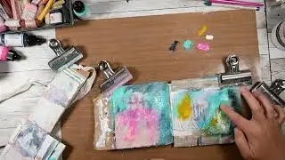 Three Junk Journal Pages, One Video - Watch My Process!