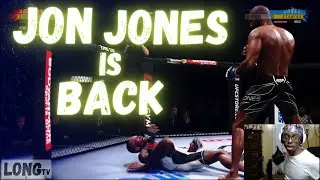 JON JONES is BACK and he's KNOCKING people out COLD on UFC 4