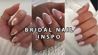 Bridal Nails I want to try!! 🤩💍#bridalnails #weddingnails #2023bride