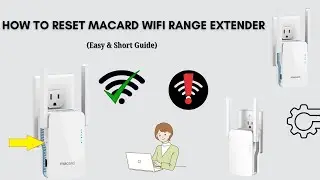 How to Reset Macard Wifi Range Extender | Macard Wifi Range Extender reset process