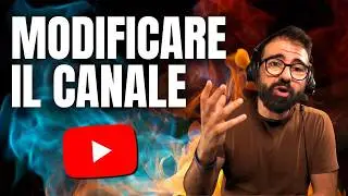 Come MODIFICARE il tuo CANALE YOUTUBE in 5 MINUTI 🚀 Nome, immagine e handle!