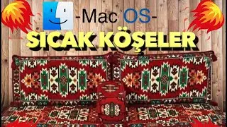 Mac Os Kullanım kolaylığı | 2-Sıcak köşeler