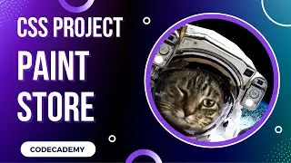 Paint Store CSS  Project | Day 26 Codecademy