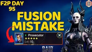 F2P Day 95: Avoid THIS Maranix Fusion Mistake | NEW Promo code | Raid: Shadow Legends