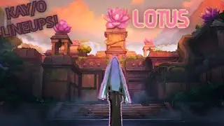 NEW Valorant Lotus Map KAY/O LINUPS