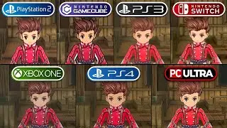 Tales of Symphonia | PS2 vs GameCube vs PS3 vs Switch vs Xbox One vs PS4 vs PC Ultra | Comparison 4K